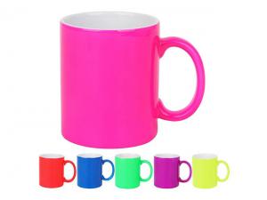 Promotional Rio Colourful Ceramic Cups (300ml)