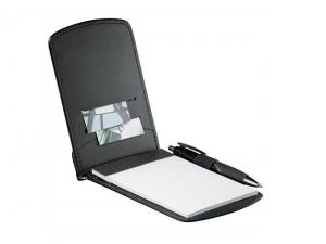 PU Leather Memopads With Card Slots