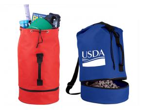 Promotional Rex Poly Canvas Sports Duffle Bags