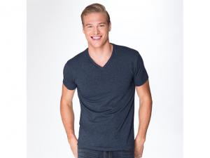 Promotional Cotton V Neck Mens T Shirts