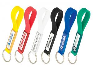 Promotional Event Silicon Wristband Keyrings