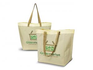 Promotional Linen Calico Tote Bags