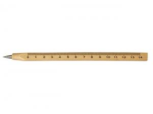 Promotional Wood Carpenter Pens With Ruler