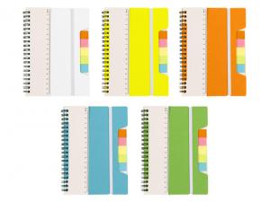 Promotional Stat Notebooks With Ruler And Post Its