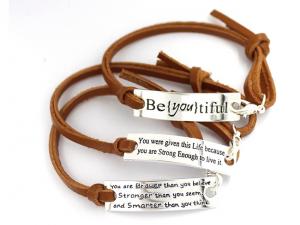 Friendship PU Leather Wristbands