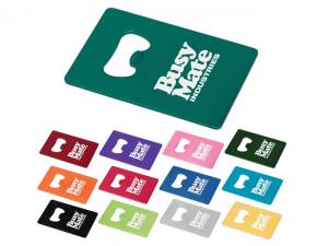 Promotional Light-Weight Aluminium Card Bottle Openers