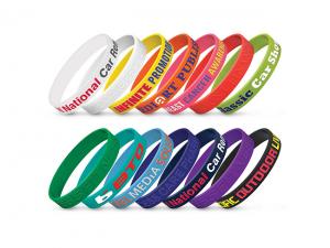 Promotional Embossed Silicon Event Wrist Bands