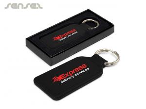 Promotional Leather Key Rings (Rectangular)