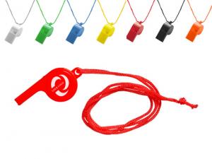 Promotional Blower Whistle On Cords