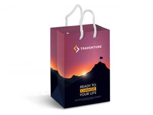 Promotional Laminated Colour Printed Paper Bags (Small)