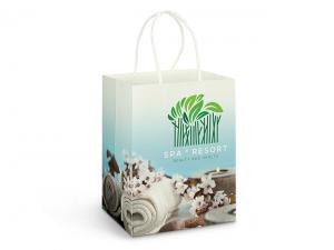 Promotional Paper Bags - Colour Wrap Printed (Lrg)