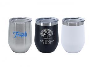 Promotional Powder Coated Double Wall Cups (320ml)