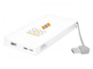 Promotional White Stallion Power Banks (5000mAh)