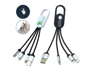 Promotional Carabiner Style Charging Cables
