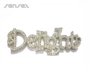Promotional Rhinestone Badges