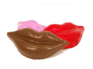 Promotional Foiled Lip Chocolates