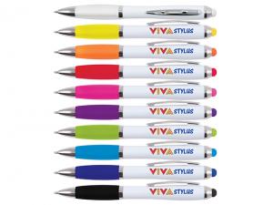 Promotional ABS White Stylus Pens