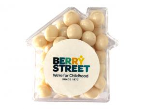Promotional House Shaped Mints (50g)
