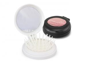Travel Handheld Mirror Hair Brushes