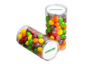 Promotional Skittles Filled PET Tubes (100g)