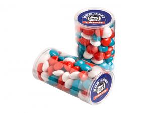 Promotional Chewy Fruits Filled PET Tubes (100g)
