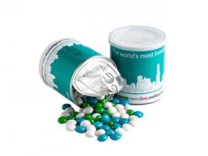 Promotional Pull Cans Filled With Chewy Fruits