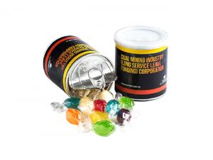 Promotional Pull Cans Filled With Boiled Lollies (130g)