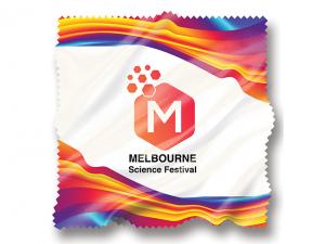 Promotional Zig Zag Edged Microfibre Lens Cloths (230GSM / 95Denier)