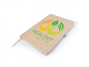 Promotional Cirro PU Natural Notebooks (A5)