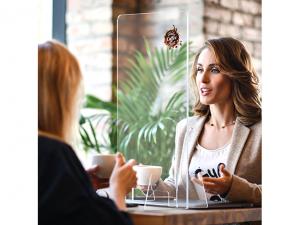 Promotional Self Standing Personal Protection Screens