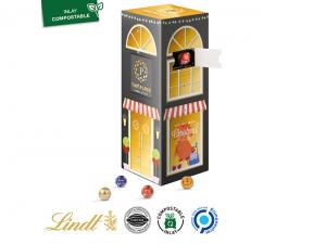 Promotional Advent Calendar Gift Boxes Filled With Lindor Chocolate Balls  (109g)