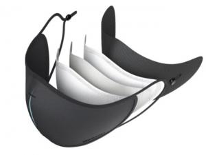 Promotional Reusable Fabric Masks With Refillable Nano Filter Pocket