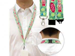 Promotional Eco Felt Lanyards With Safety Clip (25mm)