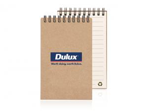 Promotional Recycled Paper Spiral Bound Notepads (Small)