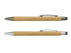 Promotional Retractable Bamboo Stylus Pen