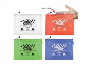 Promotional Transparent PVC Document Pouches (A4)