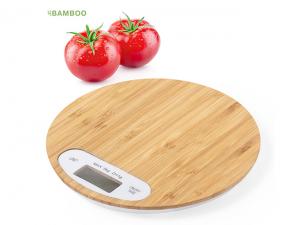 Promotional Bamboo Kitchen Scales (Round)