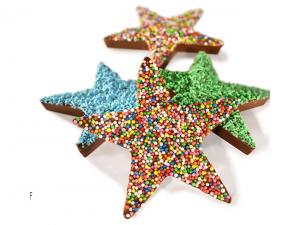 Promotional Chocolate Freckle Stars (36g)