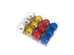 Promotional Christmas Bauble Sets (12Pcs)