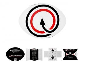 Promotional Magic Loop Folding Cards (Oval)