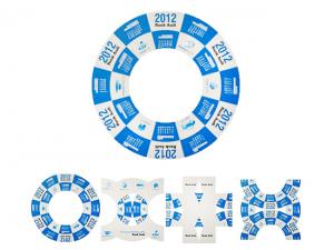 Promotional Magic Loop Folding Cards (Ring 156mm dia)