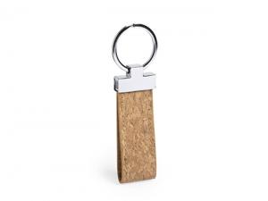 Promotional Eco Cork Metal Keytags