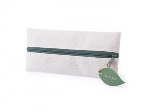 Promotional Cotton & Jute Zippered Pencil Cases
