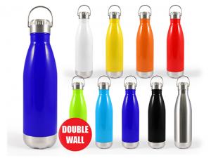Promotional Miracle Double Walled Bottles With Hanger Lid (500ml)