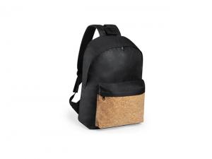 Promotional Black Eco Cork Backpacks (600D)
