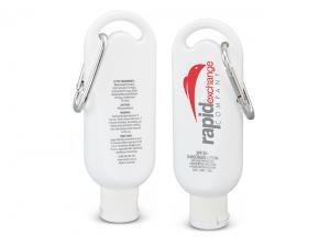 Promotional SPF50+ Carabiner Sunscreens (50ml)