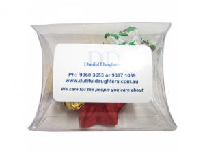 Promotional Christmas Chocolates In Pillow Bags (25g)