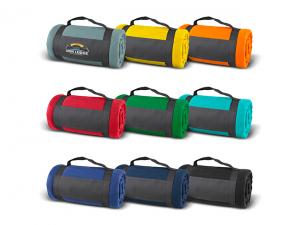 Promotional Fleece Blankets With Carry Strap (240gsm)