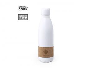 Promotional Stainless Steel Bottles With Cork Band (750ml)