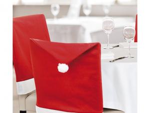 Promotional Santa Hat Chair Covers